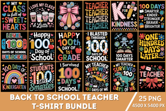 Back to School Teacher T-Shirt PNG
