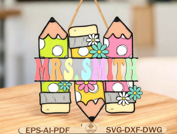 Cute Back to School Laser Cut File