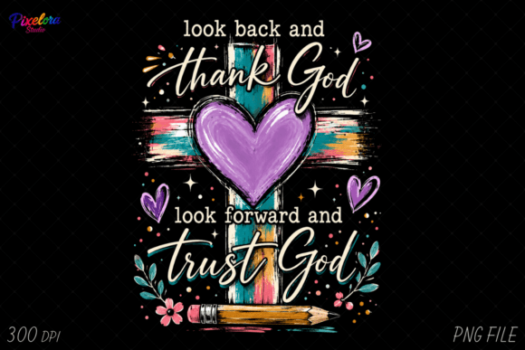 Embracing Faith Through Design: The Spiritual and Creative Value of the Thank God Trust God Christian PNG