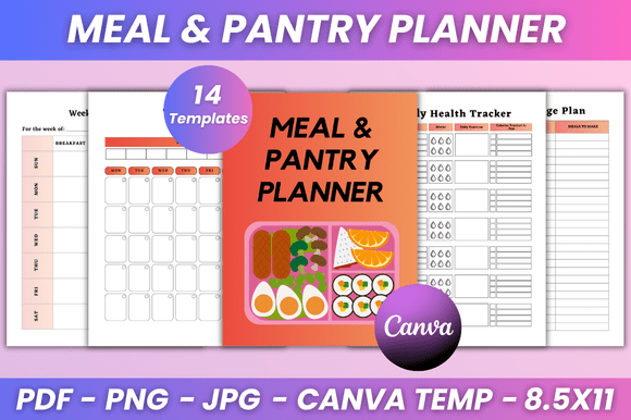 Meal Pantry Planner Kdp Interior