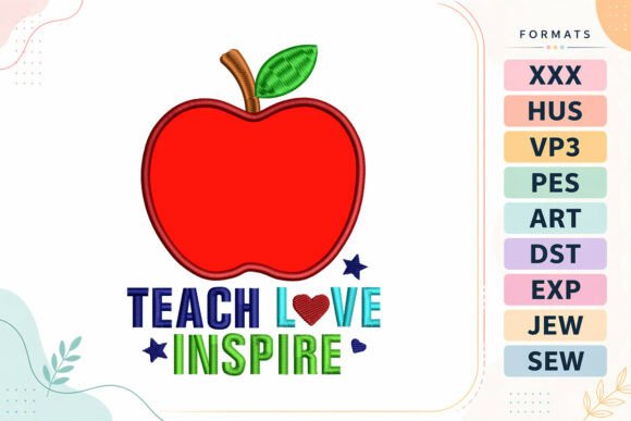 Teach Applique Back to School: Celebrating Educators with Custom Embroidery