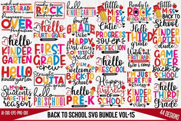Unlocking Creativity with the Back to School SVG Bundle Vol. 15: A Comprehensive Guide